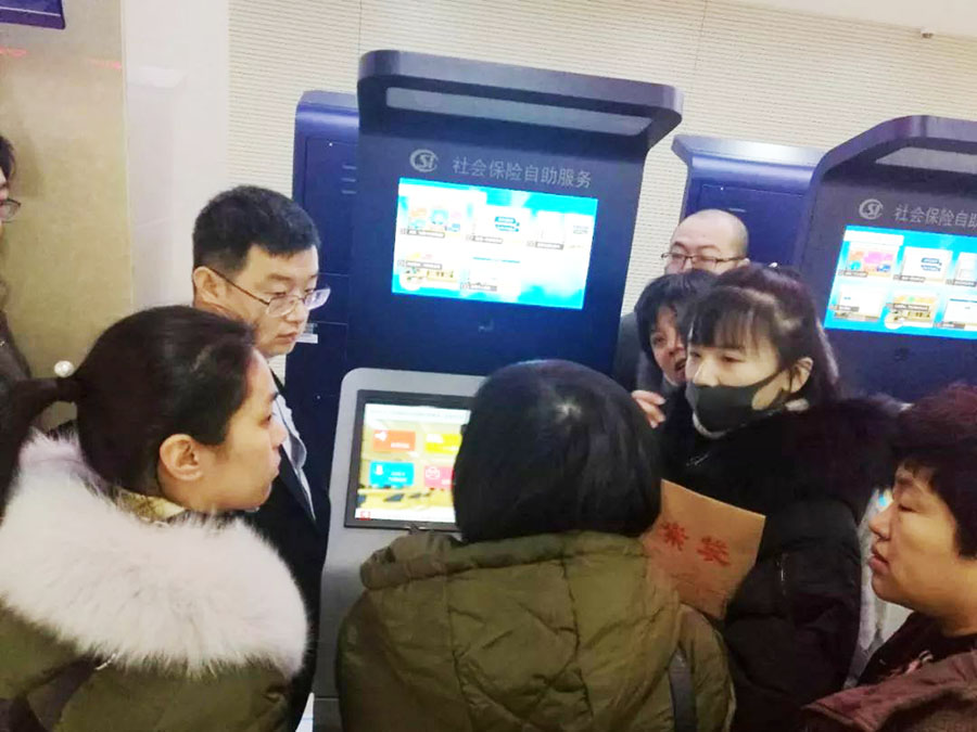 社?？ㄗx卡器模組在哈爾濱社會保障自助一體機安裝使用