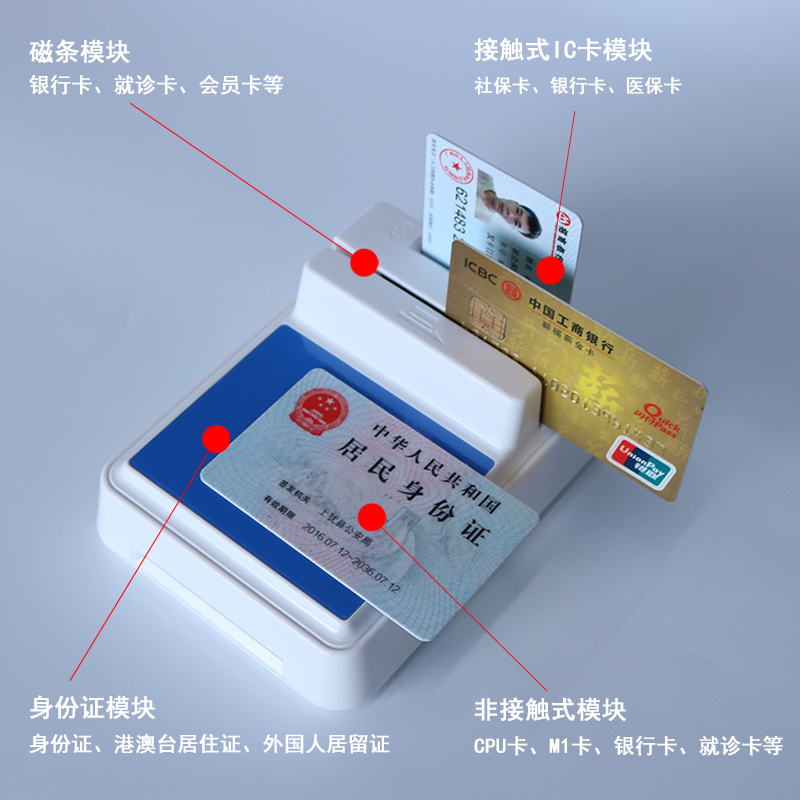 華大HD-100多功能社?？ㄗx卡器